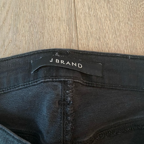 J brand skinny leather pieced jeans - Picture 8 of 10